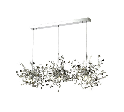Подвесной светильник Crystal Lux GARDEN SP3х3 L1200 CHROME Подвесной светильник Crystal Lux GARDEN SP3х3 L1200 CHROME