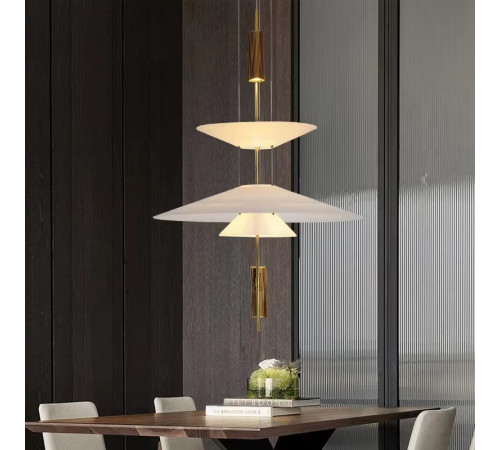 Подвесной светильник Delight Collection 9221P/3 gold/white