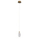 Подвесной светильник Delight Collection OD2439-1 gold/clear