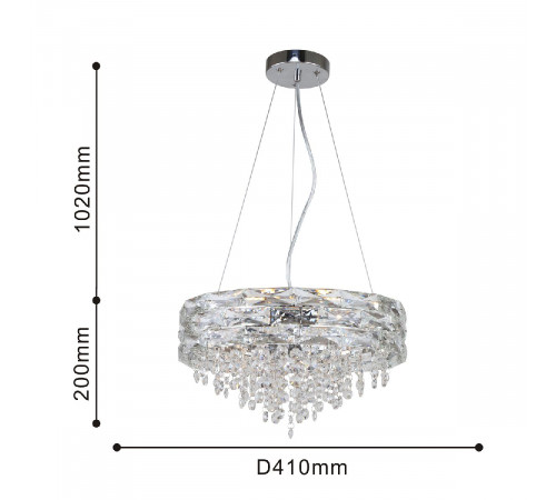 Подвесной светильник F-Promo Icicle 4250-6P Подвесной светильник F-Promo Icicle 4250-6P