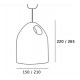Подвесной светильник ImperiumLoft Large Oak 73480-22