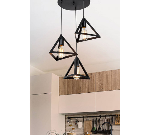 Подвесной светильник Toplight Cherise TL1605H-03BK Подвесной светильник Toplight Cherise TL1605H-03BK