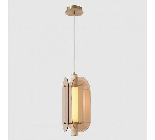 Подвесной светильник Crystal Lux AMARILLO SP18W LED BRASS Подвесной светильник Crystal Lux AMARILLO SP18W LED BRASS
