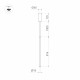 Подвесной светильник Arlight SP-JEDI-HANG-R18-10W Day4000 (WH, 360 deg, 230V) 039535