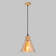 Подвесной светильник IMEX MD.5870-1-P-WOOD+BK