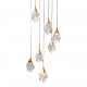 Подвесной светильник Delight Collection Crystal rock MD-020B-7 gold