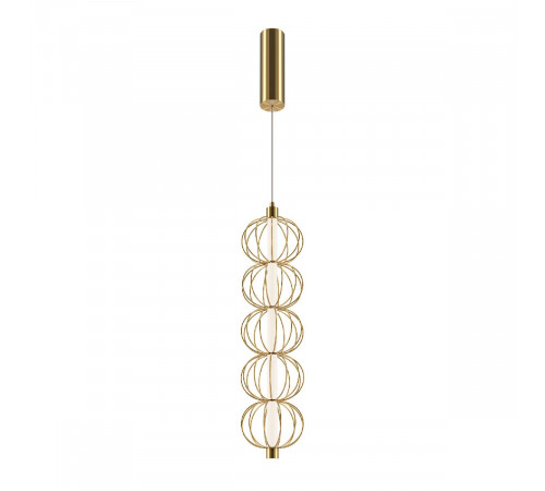 Подвесной светильник Maytoni Golden Cage MOD216PL-L10G3K Подвесной светильник Maytoni Golden Cage MOD216PL-L10G3K