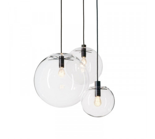 Подвесной светильник Delight Collection Ball 8722P/XL black/clear Подвесной светильник Delight Collection Ball 8722P/XL black/clear