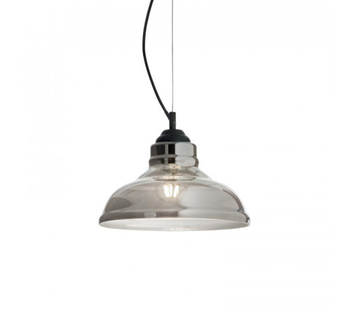 Подвесной светильник Ideal Lux Bistro SP1 PLate Fume 112343
