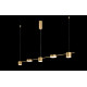 Подвесной светильник Crystal Lux Tristan TRISTAN SP5 L1200 GOLD