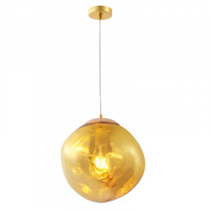 Подвесной светильник Crystal Lux MALAGA SP1 D280 GOLD