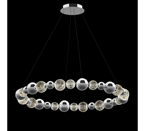 Подвесной светильник DeLight Collection Elliot Diamante MD21001002-1F chrome Подвесной светильник DeLight Collection Elliot Diamante MD21001002-1F chrome