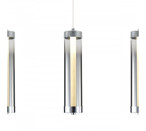 Подвесной светильник Indigo Rilucente 11061/3P Chrome V000148L Подвесной светильник Indigo Rilucente 11061/3P Chrome V000148L