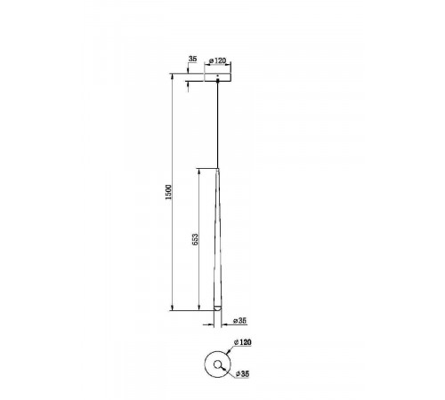 Подвесной светильник Maytoni Cascade MOD132PL-L6BSK Подвесной светильник Maytoni Cascade MOD132PL-L6BSK
