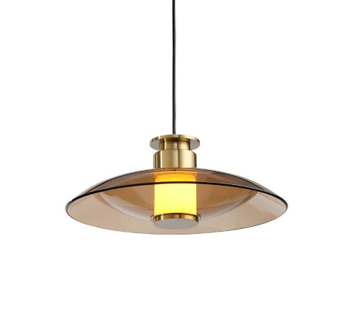 Подвесной светильник Delight Collection 8665P/L gold/amber Подвесной светильник Delight Collection 8665P/L gold/amber