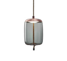 Подвесной светильник Delight Collection Knot 9966P/B copper/blue