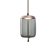 Подвесной светильник Delight Collection Knot 9966P/B copper/blue
