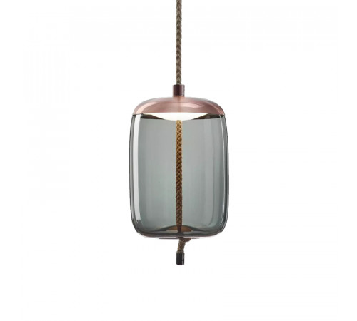 Подвесной светильник Delight Collection Knot 9966P/B copper/blue