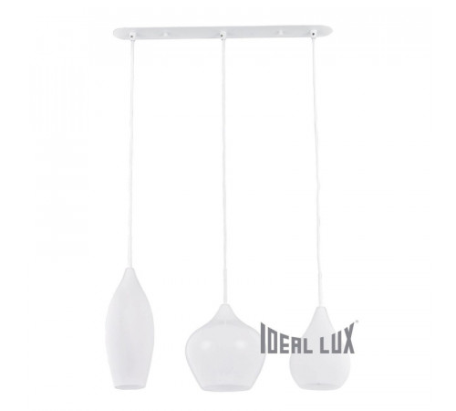 Подвесной светильник Ideal Lux Soft SP3 Bianco 111858 Подвесной светильник Ideal Lux Soft SP3 Bianco 111858