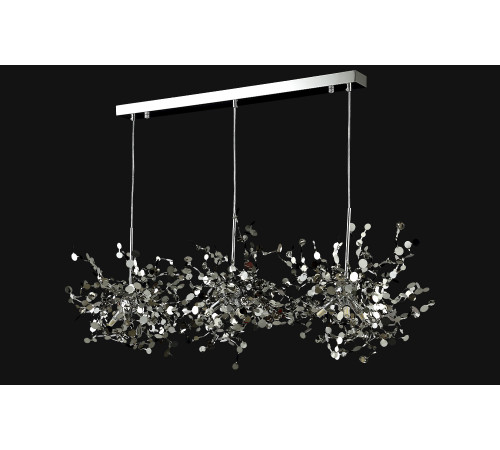 Подвесной светильник Crystal Lux GARDEN SP3х3 L1200 CHROME Подвесной светильник Crystal Lux GARDEN SP3х3 L1200 CHROME