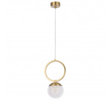 Подвесной светильник Crystal Lux CAROLINA SP1 V1 BRASS