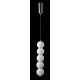 Подвесной светильник Crystal Lux Desi DESI SP5 CHROME/WHITE