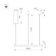 Подвесной светильник Arlight SP-CONGO-MULT-1-R800-42W Day4000 (BK, 120 deg, 230V) 046248