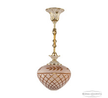 Подвесной светильник Bohemia Ivele Crystal 7003P/18 GW Amber-White/H-1B