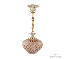 Подвесной светильник Bohemia Ivele Crystal 7003P/18 GW Amber-White/H-1B