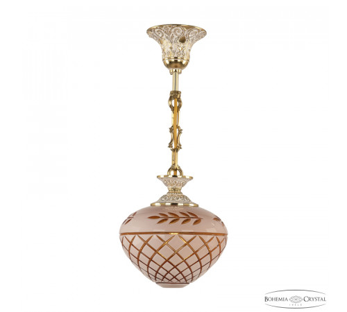 Подвесной светильник Bohemia Ivele Crystal 7003P/18 GW Amber-White/H-1B