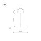 Подвесной светильник Arlight SP-ELEGANT-R300-17W Warm3000 (WH, 120 deg, 230V) 033914(1)