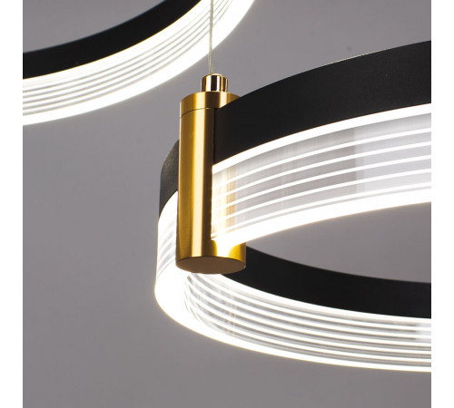 Подвесной светодиодный светильник Arte Lamp Mercury A2185SP-3BK Подвесной светодиодный светильник Arte Lamp Mercury A2185SP-3BK