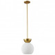 Подвесной светильник iLamp Mono P6079-1 GD+WH