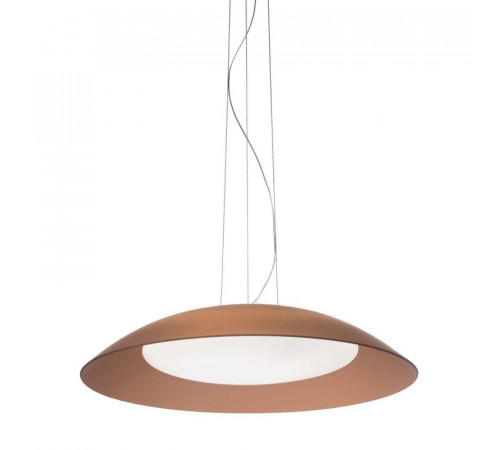 Подвесной светильник Ideal Lux Lena SP3 D64 Marrone 066608 Подвесной светильник Ideal Lux Lena SP3 D64 Marrone 066608