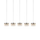 Подвесной светильник Delight Collection MD21020075 MD21020075-5B chrome