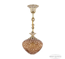 Подвесной светильник Bohemia Ivele Crystal 7003P/18 GW Amber-White/H-1A