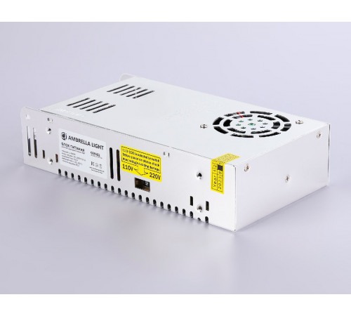 Блок питания Ambrella Light LED Driver 12V 400Вт AC90-260 33.3A IP20 GS9552 Блок питания Ambrella Light LED Driver 12V 400Вт AC90-260 33.3A IP20 GS9552