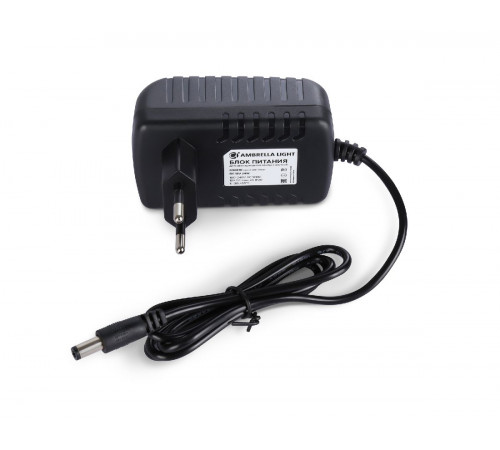 Блок питания Ambrella Light LED Driver 12V 24Вт AC100-240 2A IP20 GS8510 Блок питания Ambrella Light LED Driver 12V 24Вт AC100-240 2A IP20 GS8510