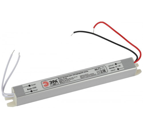 Блок питания Эра 24Вт DC12В 2A IP20 LP-LED-24W-IP20-12V-US Б0061150 Блок питания Эра 24Вт DC12В 2A IP20 LP-LED-24W-IP20-12V-US Б0061150