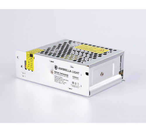 Блок питания Ambrella Light LED Driver 12V 100Вт AC90-260 8.3A IP20 GS9504 Блок питания Ambrella Light LED Driver 12V 100Вт AC90-260 8.3A IP20 GS9504