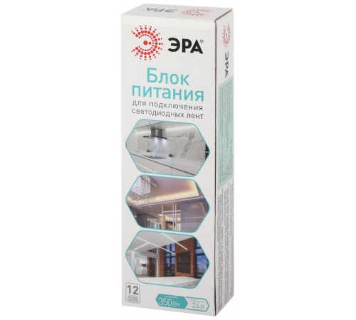 Блок питания Эра 350Вт DC24В 14.58A IP20 LP-LED-350W-IP20-24V-S Б0061133 Блок питания Эра 350Вт DC24В 14.58A IP20 LP-LED-350W-IP20-24V-S Б0061133
