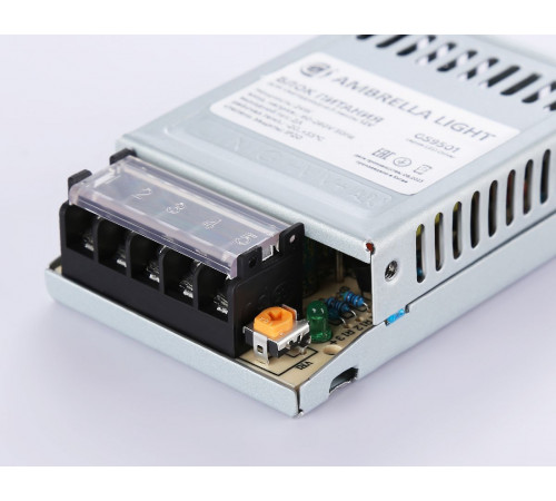 Блок питания Ambrella Light LED Driver 12V 24Вт AC90-260 2A IP20 GS9501 Блок питания Ambrella Light LED Driver 12V 24Вт AC90-260 2A IP20 GS9501