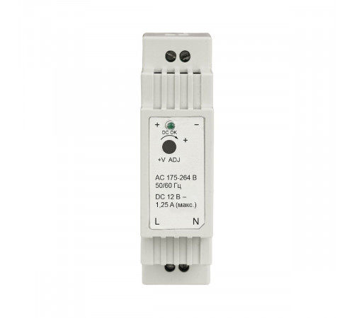 Блок питания Apeyron 15Вт DC12В 1.25А IP20 03-160