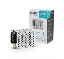 Блок питания Gauss Basic 25Вт DC12 IP20 BT501