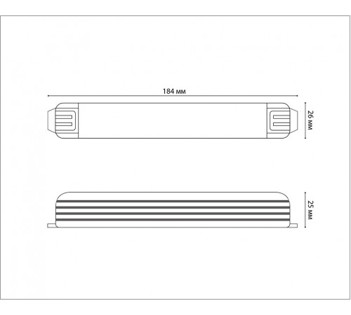 Блок питания Italline M04-515 ITB-24V-60W Блок питания Italline M04-515 ITB-24V-60W