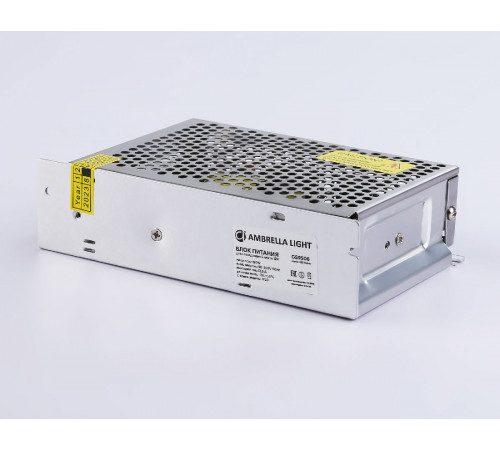Блок питания Ambrella Light LED Driver 12V 150Вт AC90-260 12.5A IP20 GS9506 Блок питания Ambrella Light LED Driver 12V 150Вт AC90-260 12.5A IP20 GS9506