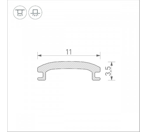 Экран STRETCH-SHADOW-100m OPAL-PVC (A2-CONTOUR-PRO) Arlight 046369