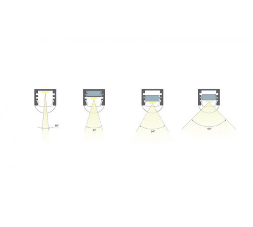 Экран Arlight с линзой SATIN-10-90 для PDS, MIC 020918 Экран Arlight с линзой SATIN-10-90 для PDS, MIC 020918