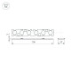 Экран линзованный Arlight SL-LINE-W20-55deg-540 041793