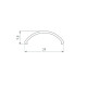 Экран Arlight ROUND-D36-360-2500 OPAL 050532